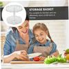 MAGICLULU Rotating Door Spice Rack Double Layer Storage Rack for Condiments Kitchen Shelf view 4