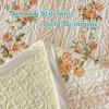 XHCTNN Bedspreads Queen Size, Soft Skin Friendly 3 Piece Bed Cover Set - Breathable Quilted Bedspread Lightweight All Seasons Sheet Bedding for Bedroom Travel Blanket(C,200 * 230cm/79 * 91") view 3