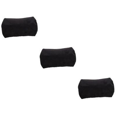Ciieeo 3pcs Headrest Pillow Cover for Car Pillowcase Neck Support Pillow Boho Style Washable Protects from Scratches Stains