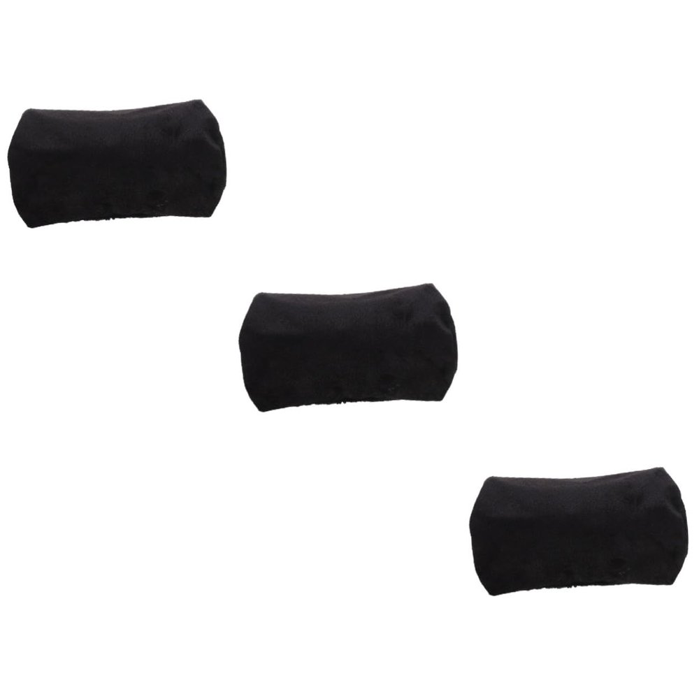 Ciieeo 3pcs Headrest Pillow Cover for Car Pillowcase Neck Support Pillow Boho Style Washable Protects from Scratches Stains
