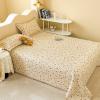 XHCTNN Bedspreads Queen Size, Soft Skin Friendly 3 Piece Bed Cover Set - Breathable Quilted Bedspread Lightweight All Seasons Sheet Bedding for Bedroom Travel Blanket(B,200 * 230cm/79 * 91") view 1