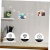 PRETYZOOM 3 Sets Wall Decor Wooden Photo Clips Hanging Rope Banner Party Decorations Home Decor view 4