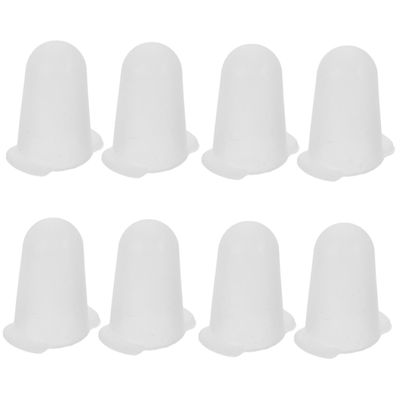LIFKOME Cake Decoration Tip Protectors 8 Pcs Silicone Piping Tip Covers Flexible Nozzle Caps for Baking Supplies and Cake Decorating