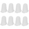 LIFKOME Cake Decoration Tip Protectors 8 Pcs Silicone Piping Tip Covers Flexible Nozzle Caps for Baking Supplies and Cake Decorating view 1