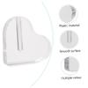 IMIKEYA 3pcs Acrylic Heart Shape Rose Arrangement Base Flower Holder for Romantic Decor for Weddings Anniversaries and Valentine Day view 2