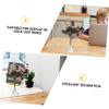 IMIKEYA 3pcs Acrylic Heart Shape Rose Arrangement Base Flower Holder for Romantic Decor for Weddings Anniversaries and Valentine Day view 3
