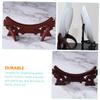 Holibanna Unique Plate Stand Holder Decorative Plate Rack Chinese Style Design for Home view 2