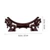 Holibanna Unique Plate Stand Holder Decorative Plate Rack Chinese Style Design for Home view 4