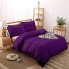 Premium Quality 68x90 Twin/Twin XL Size Purple Solid Duvet Cover Set Zipper Closure & Corner Ties Easy Fit,Breathable 800-TC Ultra Soft Pillow Sham 2pc 100% Soft Egyptian Cotton view 1