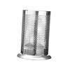 Ciieeo 2pcs Thicken Stainless Steel Utensil Holder Kitchen Storage Canister Drain Holes for Cooking Tool Organization Easy to Clean Countertop Storage Sleek Design for Silverware and view 3