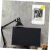Zerodeko 2pcs Wall-mounted Triangular Vinyl Record Holder Sturdy Storage Rack for Albums Magazines and Books Easy to Install Display Shelf for Home Office and School view 2