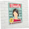 Zerodeko 2pcs Wall-mounted Triangular Vinyl Record Holder Sturdy Storage Rack for Albums Magazines and Books Easy to Install Display Shelf for Home Office and School view 3