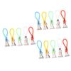 Zerodeko 3sets Plastic Rope Clips for Towels Beach Bath Towel Holder Multi-use Hanger 20pcs*3 view 1