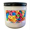 Highly Scented Fruit Hoops Cereal Candle - Pet Friendly - All Natural - Hand Poured. (16oz) view 1