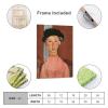 Amedeo Modigliani,modern ArtExpressionismOil Painting Posters (23) Poster Decorative Painting Canvas Wall Art Living Room Posters Bedroom Painting 16x24inch(40x60cm) view 2