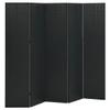 Metal Frame Privacy Screen,Decorative Backdrop,Sunshade,Indoor Temporary Walls,5-Panel Room Divider Black 78.7"x70.9" Steel view 1