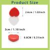 PYJLBX Fridge Magnets - 30 PCS Strong Heart Refrigerator Magnets, Heavy Duty Small Magnets for Whiteboard, Kitchen, Office, Crafts, Locker, Classroom & School Use - Decorative Cute Mini Magnets, Red view 3