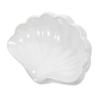 Garneck Shell Soap Dish Soap Holder Jewelry Tray Decor Drain Holder Dish for Shower Container Ceramic Tray Ceramic Bathroom Dish White Sponge Ceramics view 1