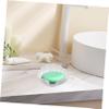 Garneck Shell Soap Dish Soap Holder Jewelry Tray Decor Drain Holder Dish for Shower Container Ceramic Tray Ceramic Bathroom Dish White Sponge Ceramics view 2