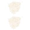 TEHAUX 2pcs Acrylic Pointed Diamond Vase Fillers Rhinestones for Weddings Parties and Home Decor for Crafts Centerpieces and Celebrations view 1