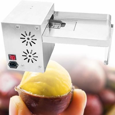 Automatic Chestnut Cutting Machine Chestnut Peeling and Opening Machine High Efficiency and Easy to use Suitable for Many Sizes of Chestnuts,Semi-Automatic(Automatic)