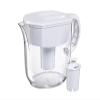 PIGENE Everyday Water Filter Pitcher with Filter 10 Cup White view 1