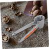 MAGICLULU 1pc Multifunctional Nutcracker and Walnut Clip for Shelling Nuts Ergonomic Handle for Comfortable to Hold Suitable for Walnuts Hazelnuts Almonds view 3