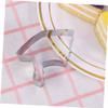 DECHOUS Stainless Steel Graduation Hat Cookie Cutter Creative Biscuit for Cookies Cakes and Chocolates Easy to Clean Baking Tool for Home and Cafe Use view 2