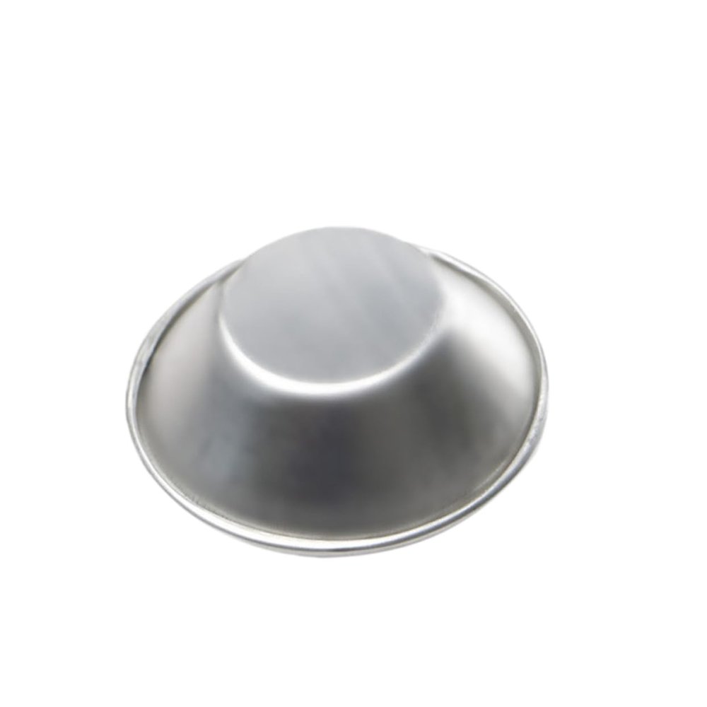 Ciieeo Non Stick Egg Tart Reusable Aluminum Alloy Baking Tool Silver