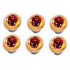 Ciieeo Non Stick Egg Tart Reusable Aluminum Alloy Baking Tool Silver view 4