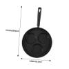 Ciieeo Non-stick Frying Pan for Eggs Waffles Multipurpose Cooker for Healthy Cooking Smooth Edges Easy Clean for Family Breakfasts view 4