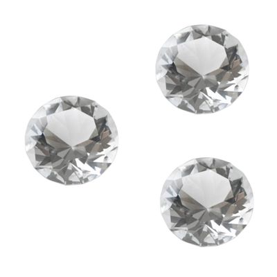 NOLITOY 3pcs Artificial Diamond Table Decorations for Weddings Parties and Crafts Elegant Vase Fillers for Bridal Showers and Events