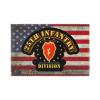 25th Infantry Division Meal Mat 12x18in Placemats Set of 6 view 2