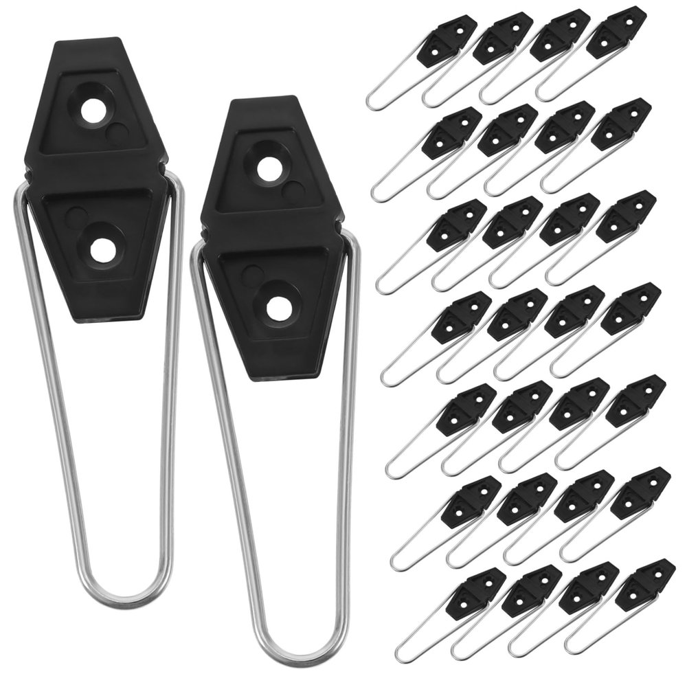 LIFKOME Photo Frame Rack 30pcs Easel Frame Supports Brackets for Artwork Display