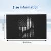 bsapp Doberman Pinscher American Flag Beach Towel Super Large Quick-Drying Absorbent Bath Towel, White view 3