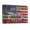 Army Aviation With Aircrew Wing Metal Sign Outdoor and Indoor Decoration Signage 12x18in view 1