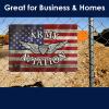 Army Aviation With Aircrew Wing Metal Sign Outdoor and Indoor Decoration Signage 12x18in view 3