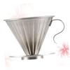MAGICLULU 2pcs Stainless Dripper Stand for Cups Reusable Filter for Easy Brewing Design for Home Travel Use view 3