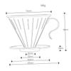MAGICLULU 2pcs Stainless Dripper Stand for Cups Reusable Filter for Easy Brewing Design for Home Travel Use view 4