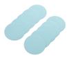 Zerodeko 10pcs Sky Peva Discs for Tubs and Showers Strong Adhesion Non-Stick Bathroom Safety Stickers for Slippery for Seniors and Disabled Users view 1