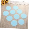 Zerodeko 10pcs Sky Peva Discs for Tubs and Showers Strong Adhesion Non-Stick Bathroom Safety Stickers for Slippery for Seniors and Disabled Users view 3