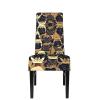 berbo Many Pug Dog Universal Dining Room Chair Covers  Water-Resistant Protection Covers for Chairs, Perfect for Home & Event Decorations view 2