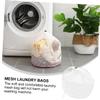 Amosfun 8pcs Mesh Laundry Bags with Drawstring Protective Washing Bags for Clothes Pillows and Blankets for Travel and Dorm Use Design view 3
