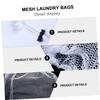 Amosfun 8pcs Mesh Laundry Bags with Drawstring Protective Washing Bags for Clothes Pillows and Blankets for Travel and Dorm Use Design view 4