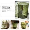 MAGICLULU 2pcs Trash Can Simple Style Garbage Bucket No Lid Capacity Storage Bin for Kitchen Bathroom Office Pet Material view 4