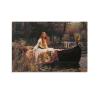 HomeLoft Basics The Lady of Shalott by John William Waterhouse Painting On Canvas Wall Art Poster Scroll Picture Print Living Room Walls Decor Home Posters 12x18inch(30x45cm), Unframe-style view 1