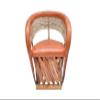 Guadalajara Equipal Rustic Chair Furniture 100% Leather Jalisco Model, Made in Mexico by Equipales San Jose Ideal for Home, Bar, Tequila,Restaurant, Office, Hotel, Garden, Equipal Guadalajara view 1