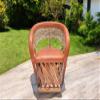 Guadalajara Equipal Rustic Chair Furniture 100% Leather Jalisco Model, Made in Mexico by Equipales San Jose Ideal for Home, Bar, Tequila,Restaurant, Office, Hotel, Garden, Equipal Guadalajara view 2