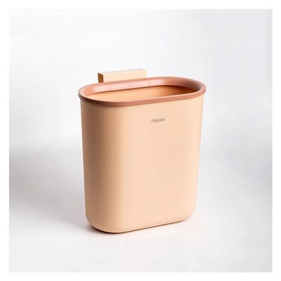 JECCIE Kitchen Trash Can Creative Kitchen Hanging Trash Can for Kitchen Cabinet Door Wall Installed in Trash Can Bathroom Bedroom Food Trash Can Bathroom Trash Can (Color : D)