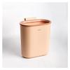 JECCIE Kitchen Trash Can Creative Kitchen Hanging Trash Can for Kitchen Cabinet Door Wall Installed in Trash Can Bathroom Bedroom Food Trash Can Bathroom Trash Can (Color : D) view 1